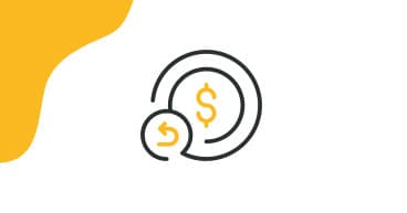 Money refund icon