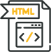 html and css logo